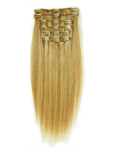 Clip In Hair Extensions - 12 pcs Full Set 1st Lady Euro-Human Hair Clip In Hair Extensions - 12 pcs Full Set 1st Lady Euro-Human Hair