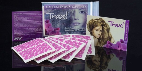 Trax hair extension tape tabs