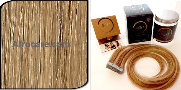 Zen Luxury, Pretaped Hair extensions 22 inch Colour #18