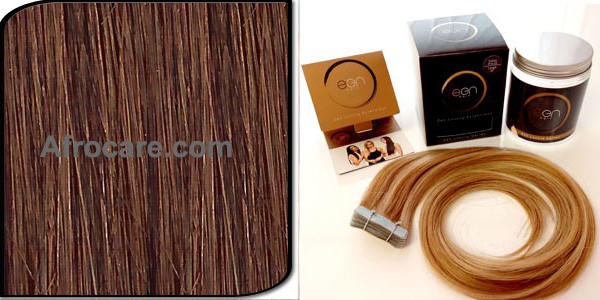 Zen Luxury, Pretaped Hair extensions 22 inch Colour #33