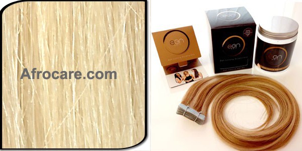 Zen Luxury, Pretaped Hair extensions 22 inch Colour #613