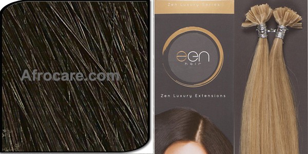 Zen Luxury U-Tip Hair Extensions 18 inch Colour #1B