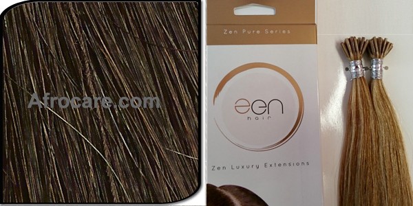 Zen Pure I-Tip Hair Extensions 18 inch Colour #4