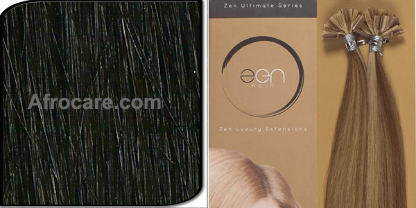 Zen Ultimate U-Tip Hair Extensions 14 inch Colour #1